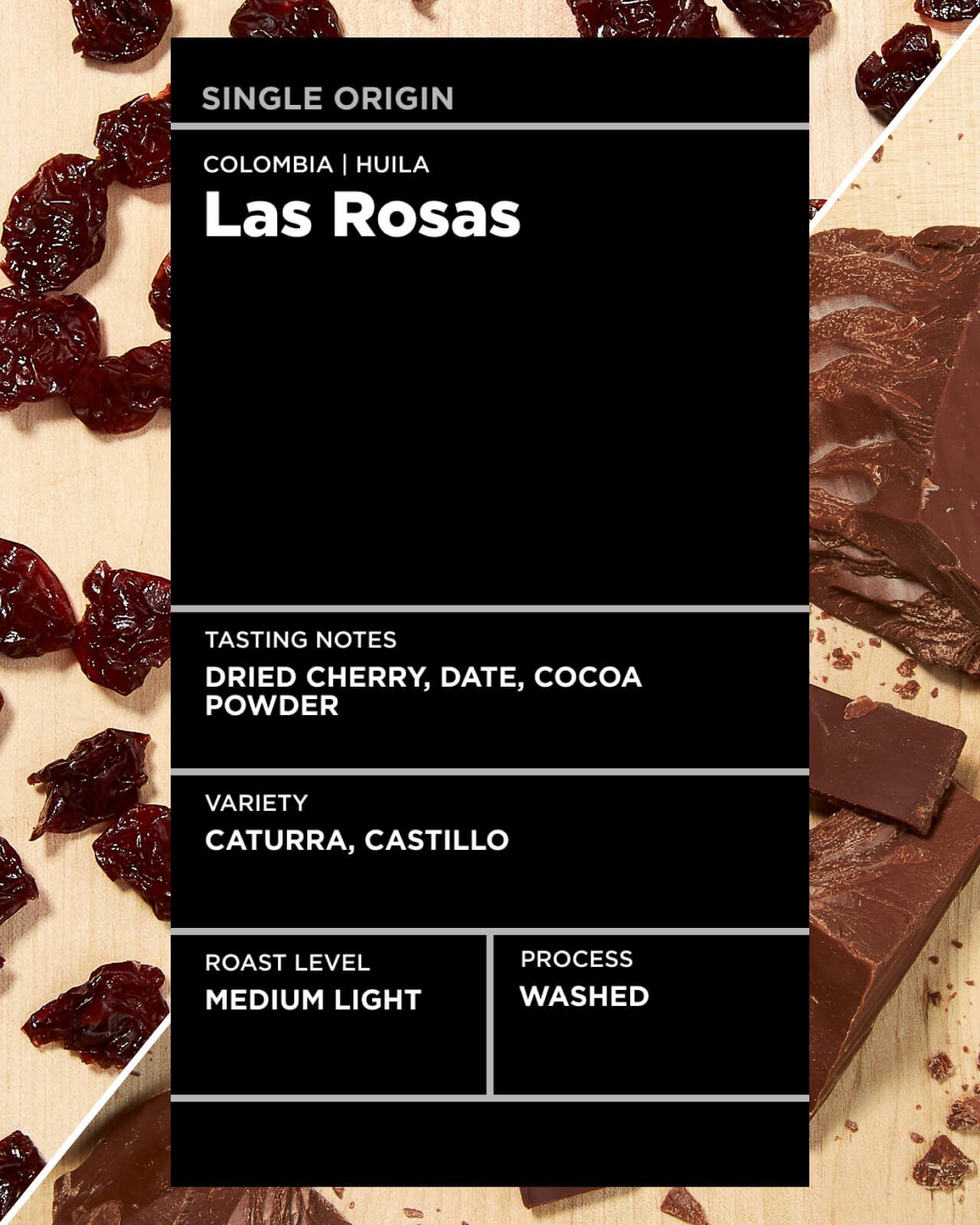 Colombia Las Rosas | Equator Coffees