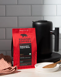 Curated Fair Trade and Organic Coffee Subscription | 12oz bag of whole bean organic coffee | Equator Coffees
