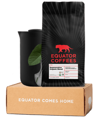 Curated Fair Trade and Organic Coffee Subscription | 5lb bag of whole bean organic coffee | Equator Coffees