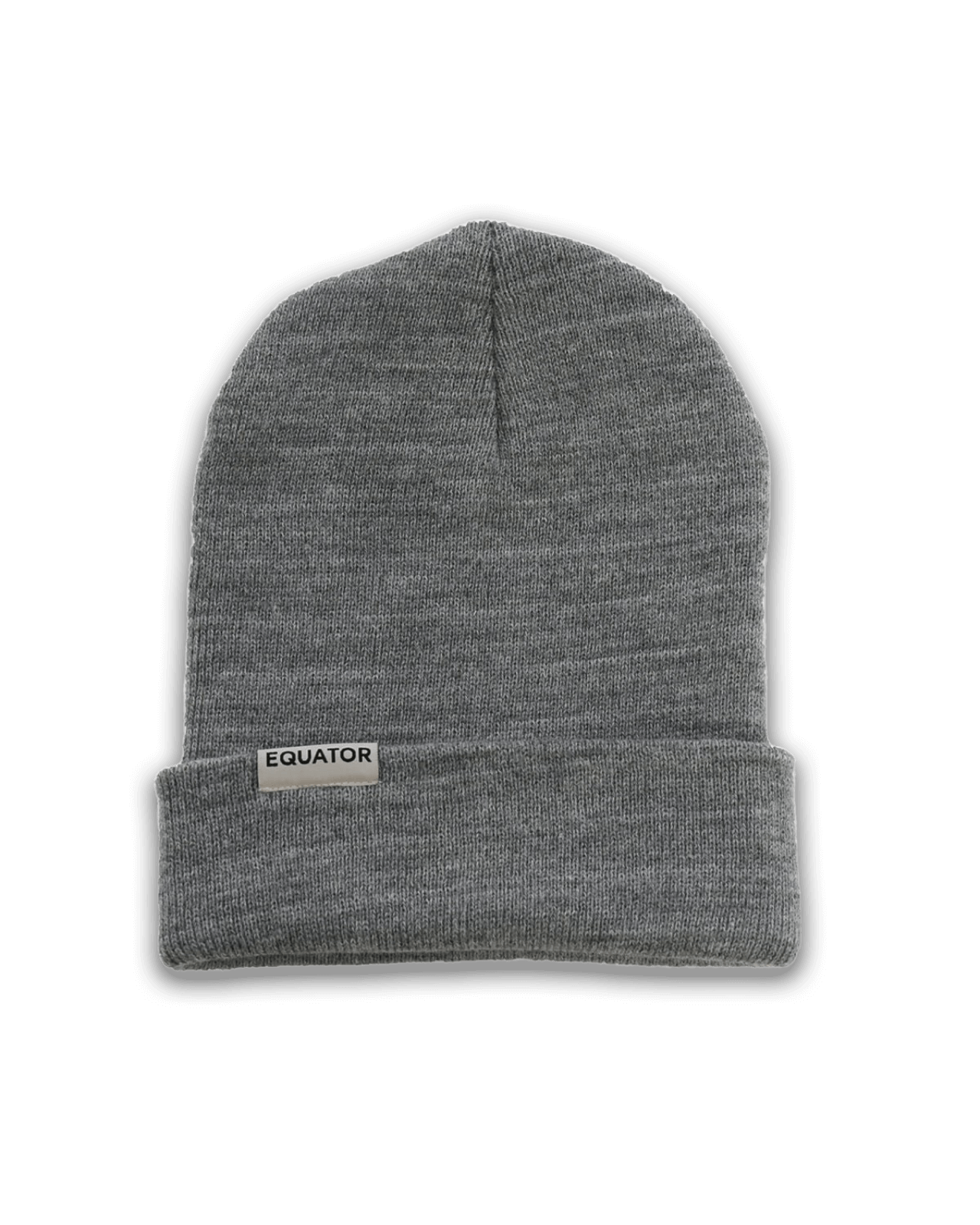 Equator Grey Tab Beanie | Equator Coffees