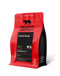 French Roast Blend | Dark Roast Coffee | 12oz Bag of Whole Bean Coffee | Equator Coffees