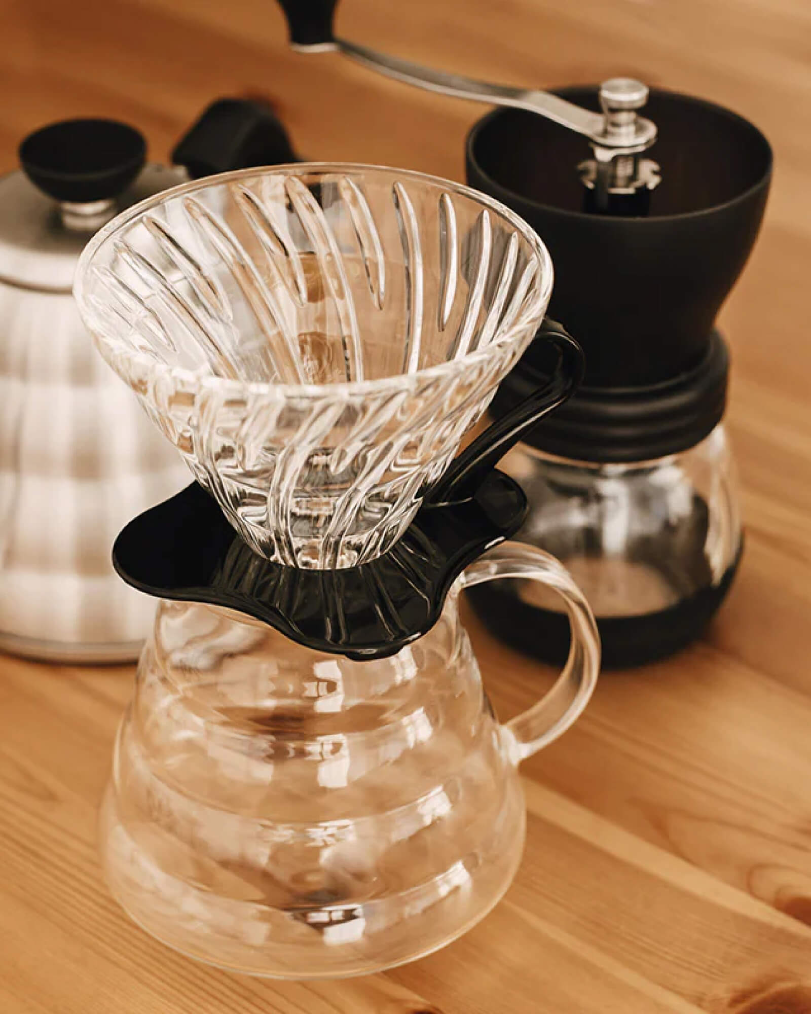Hario V60 Glass Dripper 02 Equator Coffees - Main Image