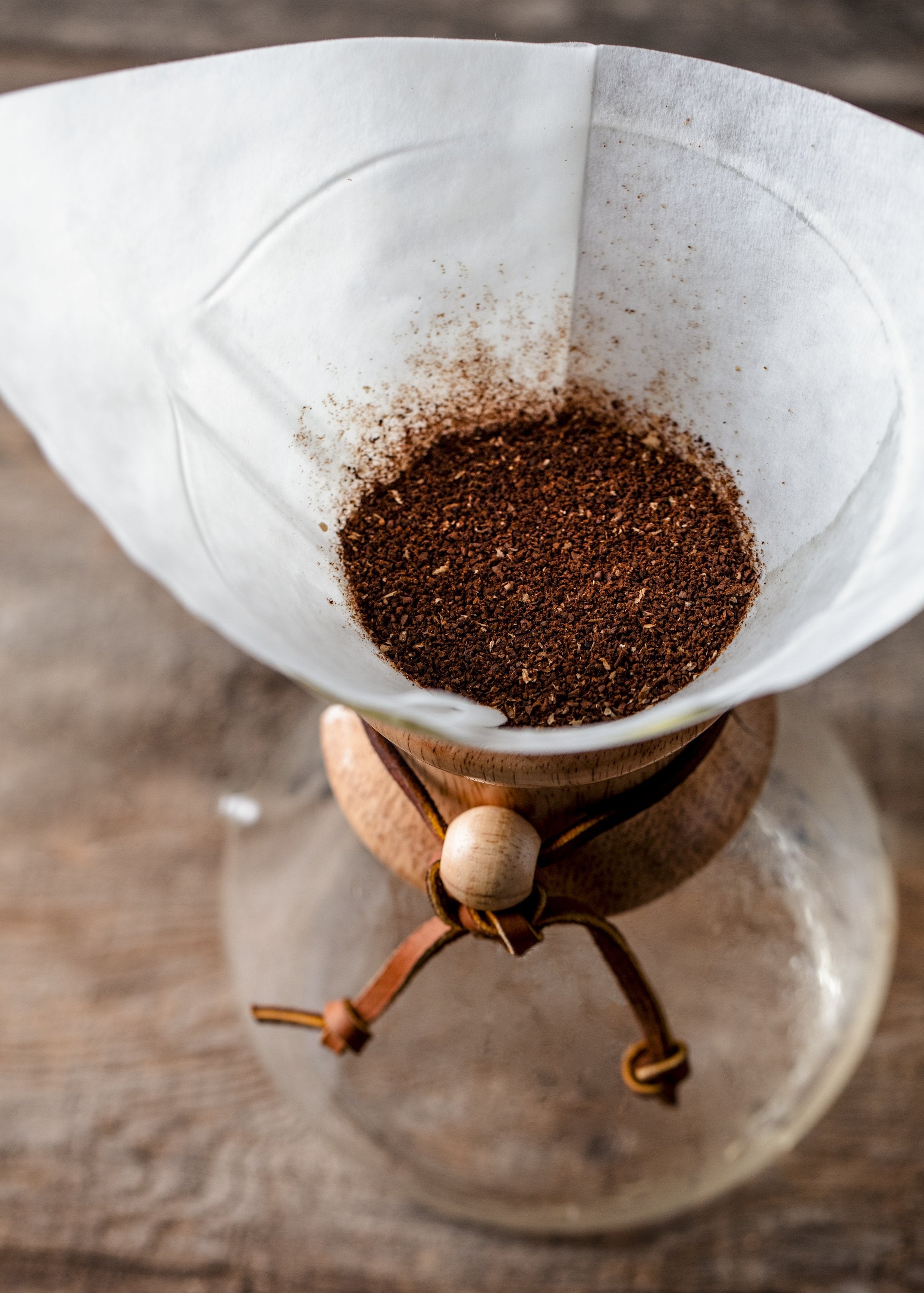 Chemex unbleached top coffee filters