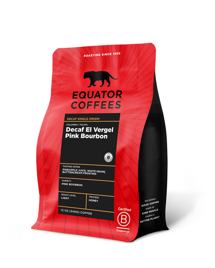 Decaf Colombia El Vergel Pink Bourbon