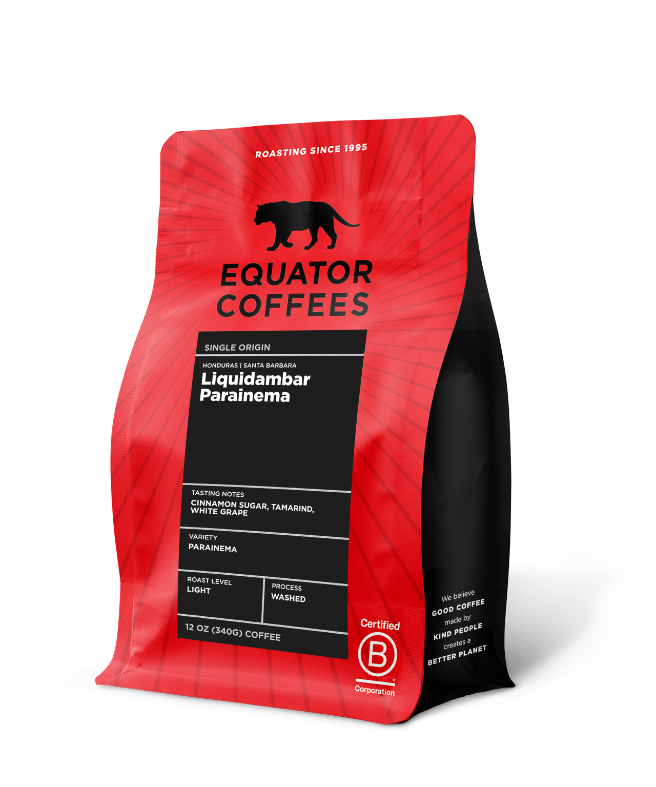 Honduras Liquidambar Parainema | 12oz bag of whole bean coffee | Equator Coffees