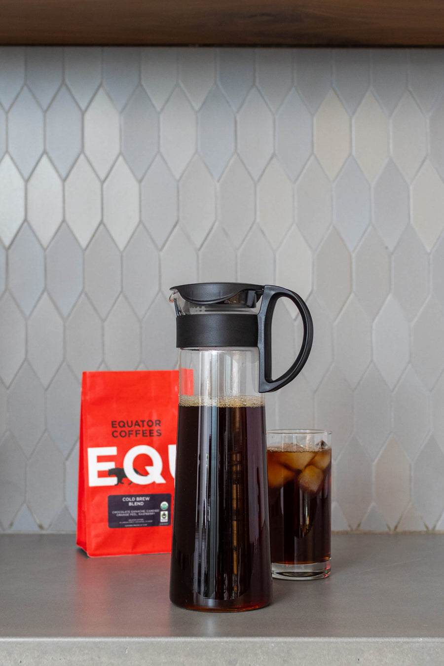 Hario Mizudashi Cold Brewer | Cold Brew Carafe | Brew Cafe Quality Cold Brew from Home | Ready to Serve Cold Brew Blend | Equator Coffees