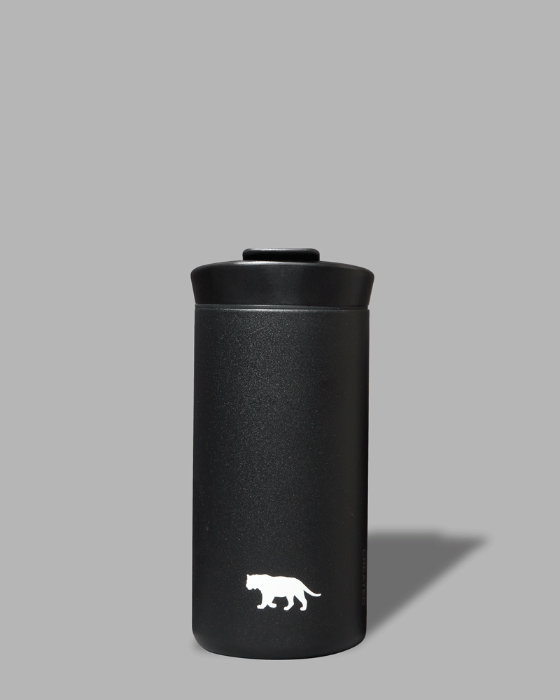 Equator Tiger Black Coffee Tumbler GIF | Equator Coffees