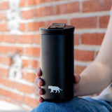 12 oz. Equator Tiger Black Tumbler