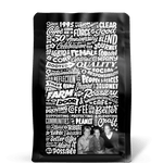 Anniversary Blend | Back of 12oz Bag of whole bean coffee | Equator Coffees