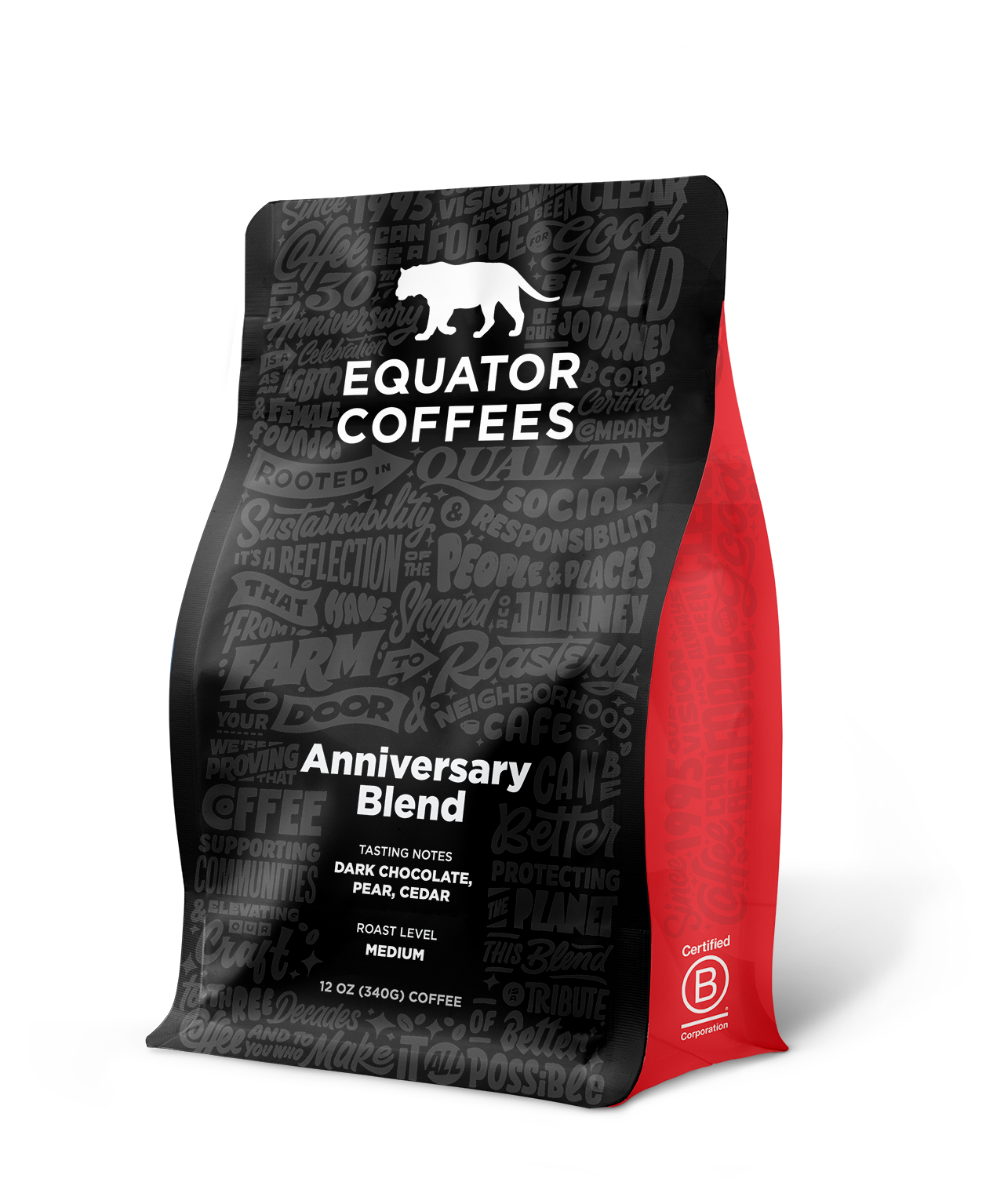 Equator 30th Anniversary Blend | Award-Winning Coffee | 12oz Bag of Whole Bean Coffee | Equator Coffees