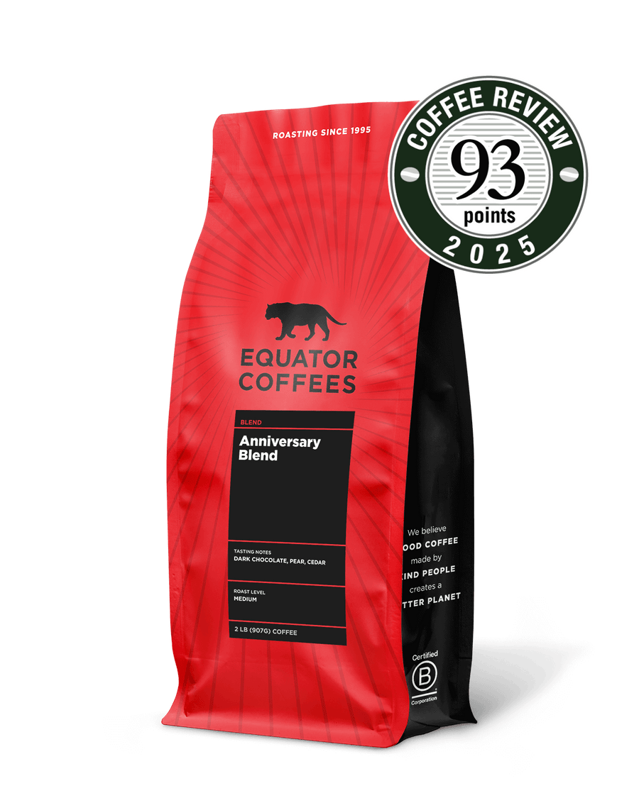 Equator 30th Anniversary Blend | Award-Winning Coffee | 2lb Bag of Whole Bean Coffee | Equator Coffees