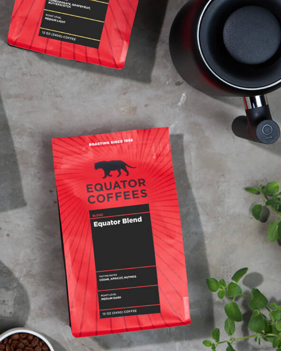 Bestseller Coffee Set | Popular Coffee Bundle | Best Equator Coffees | Equator Blend and Mocha Java Blend | Equator Coffees