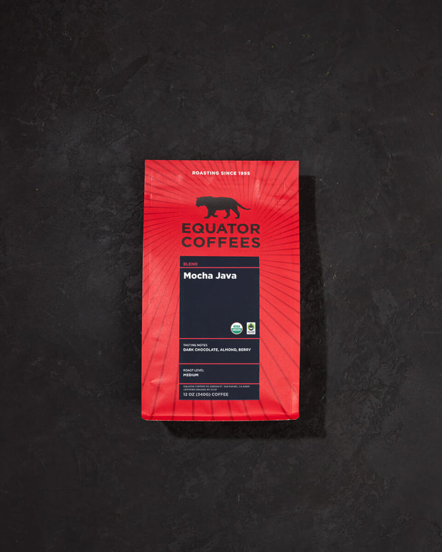 Curated Coffee Blend Subscription | Roaster Blend | Coffee Roastery Blend Subscription | Whole Bean Coffee Subscription | Dark Roast Coffee Subscription | Medium Roast Coffee Subscription | Coffee Blend on Black Background | Equator Coffees