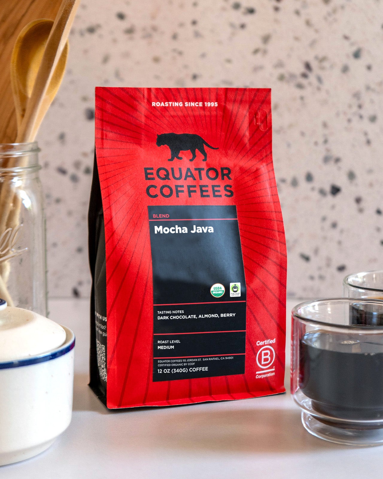 Curated Fair Trade and Organic Coffee Subscription | 12oz bag of whole bean organic coffee | Equator Coffees