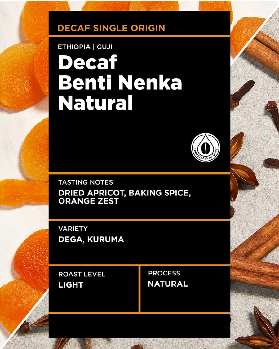 Decaf Ethiopia Benti Nenka Natural