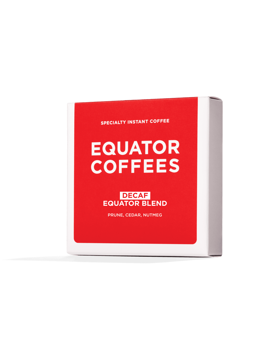 Decaf Equator Blend Instant Coffee Packets | Specialty Decaf Instant Coffee Packets | Contains 5 Instant Coffee Packs | Equator Coffees