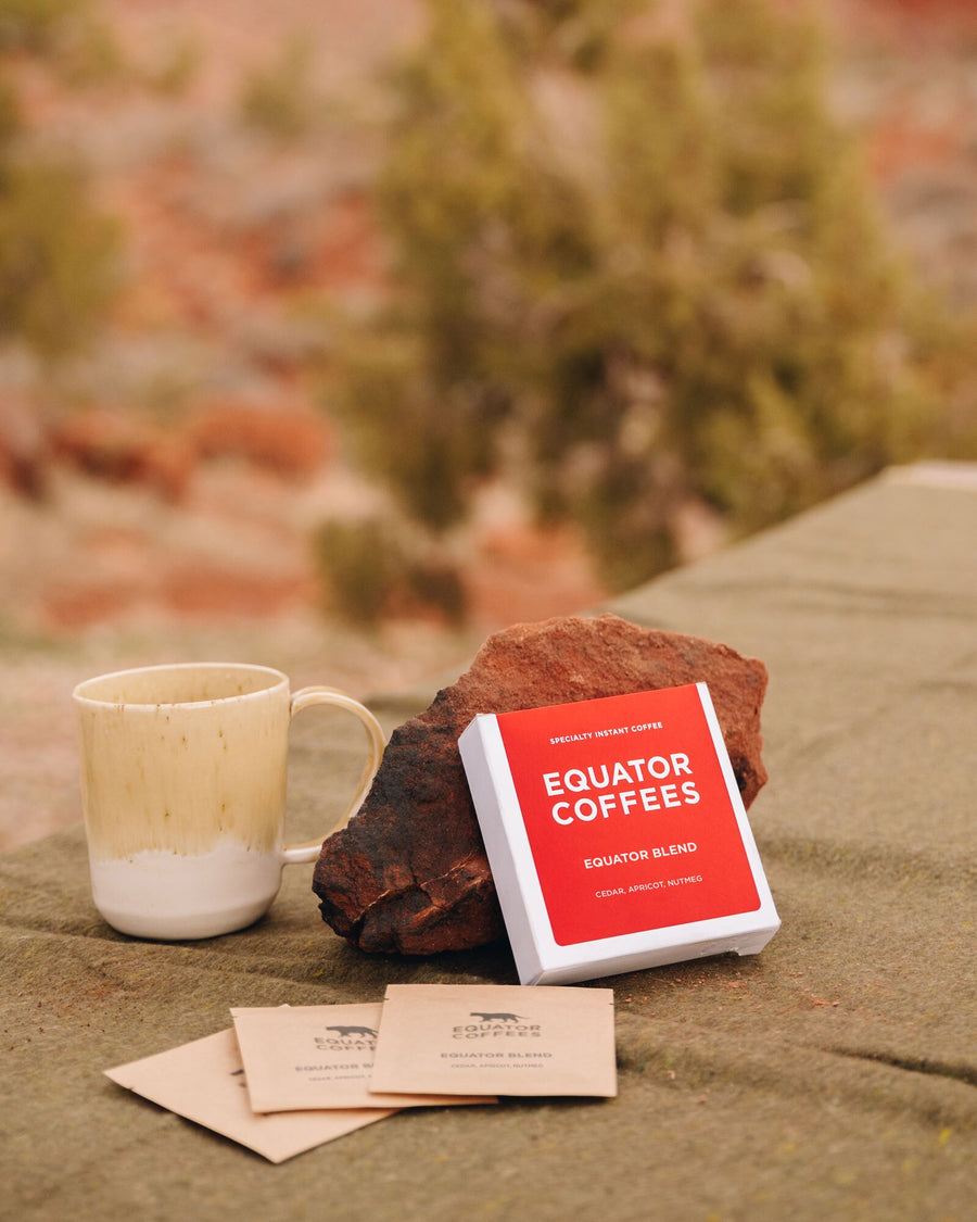 Equator Blend Instant Coffee Packets | Specialty Instant Coffee Packets | Perfect Coffee for the Outdoors | Equator Coffees
