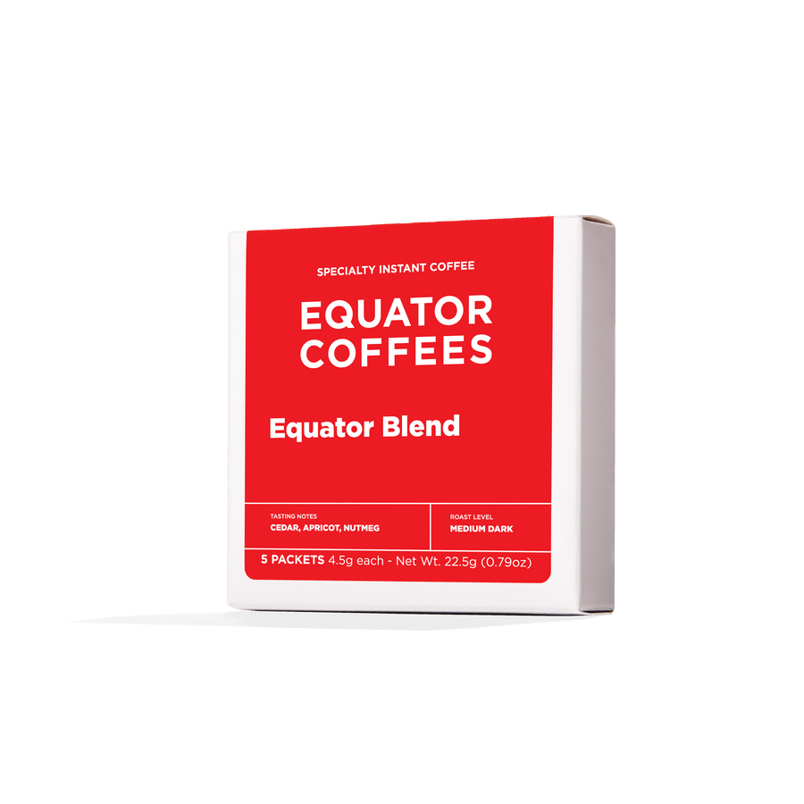 Equator Blend Instant Coffee Packets | Specialty Instant Coffee Packets | Contains 5 Instant Coffee Packs | Equator Coffees