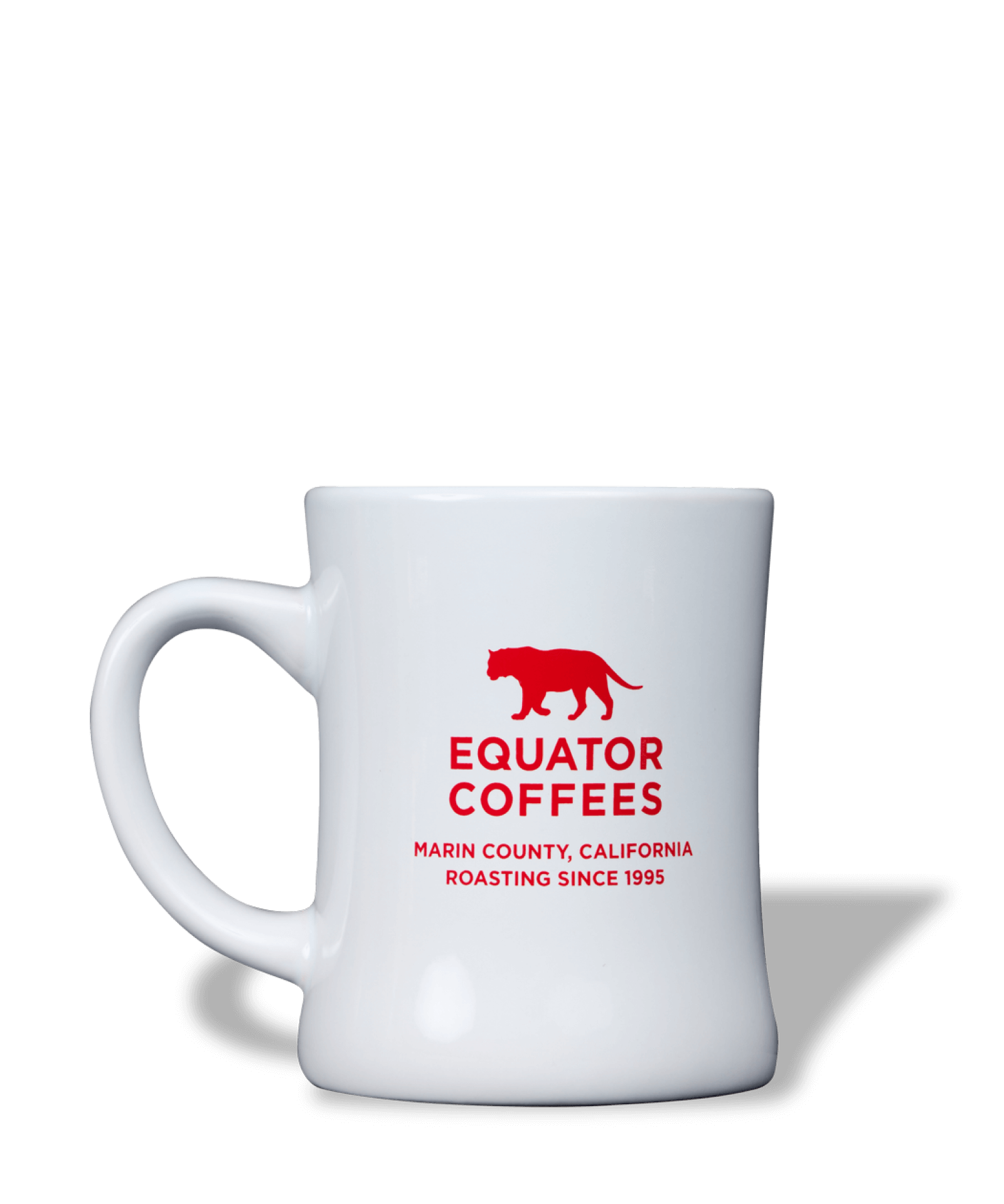 Equator Diner Mug | California Diner Mug | Equator Coffees Diner Mug 14oz | Marin County, California Roasting Since 1995