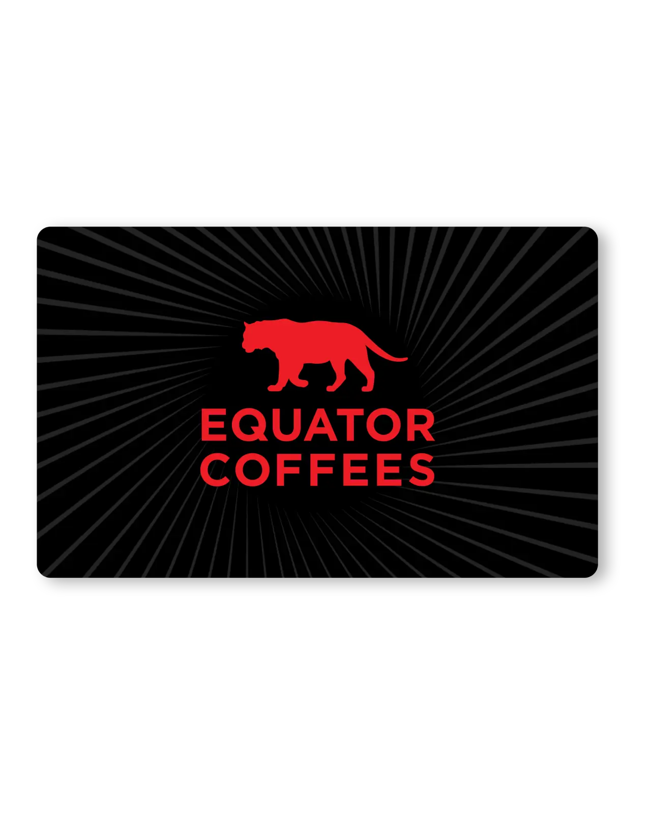 Equator Coffees Website Gift Card | Equator Coffees