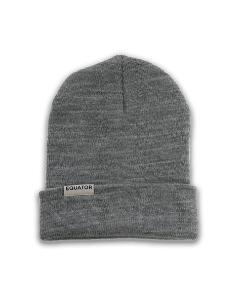 Equator Grey Tab Beanie | Equator Coffees Equator Grey Tab Beanie | Equator Coffees