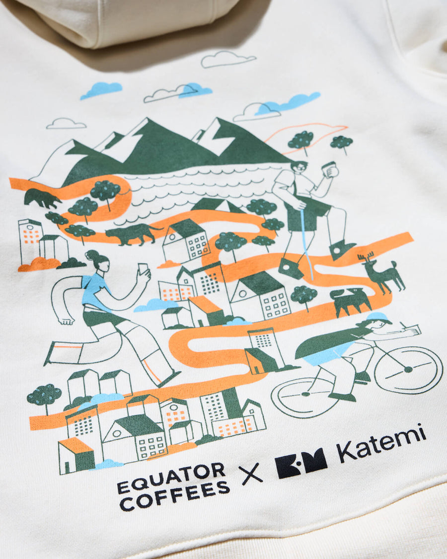 Equator in Motion Zip Hoodie