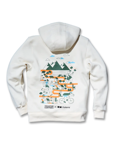 Equator in Motion Zip Hoodie | Equator Coffees