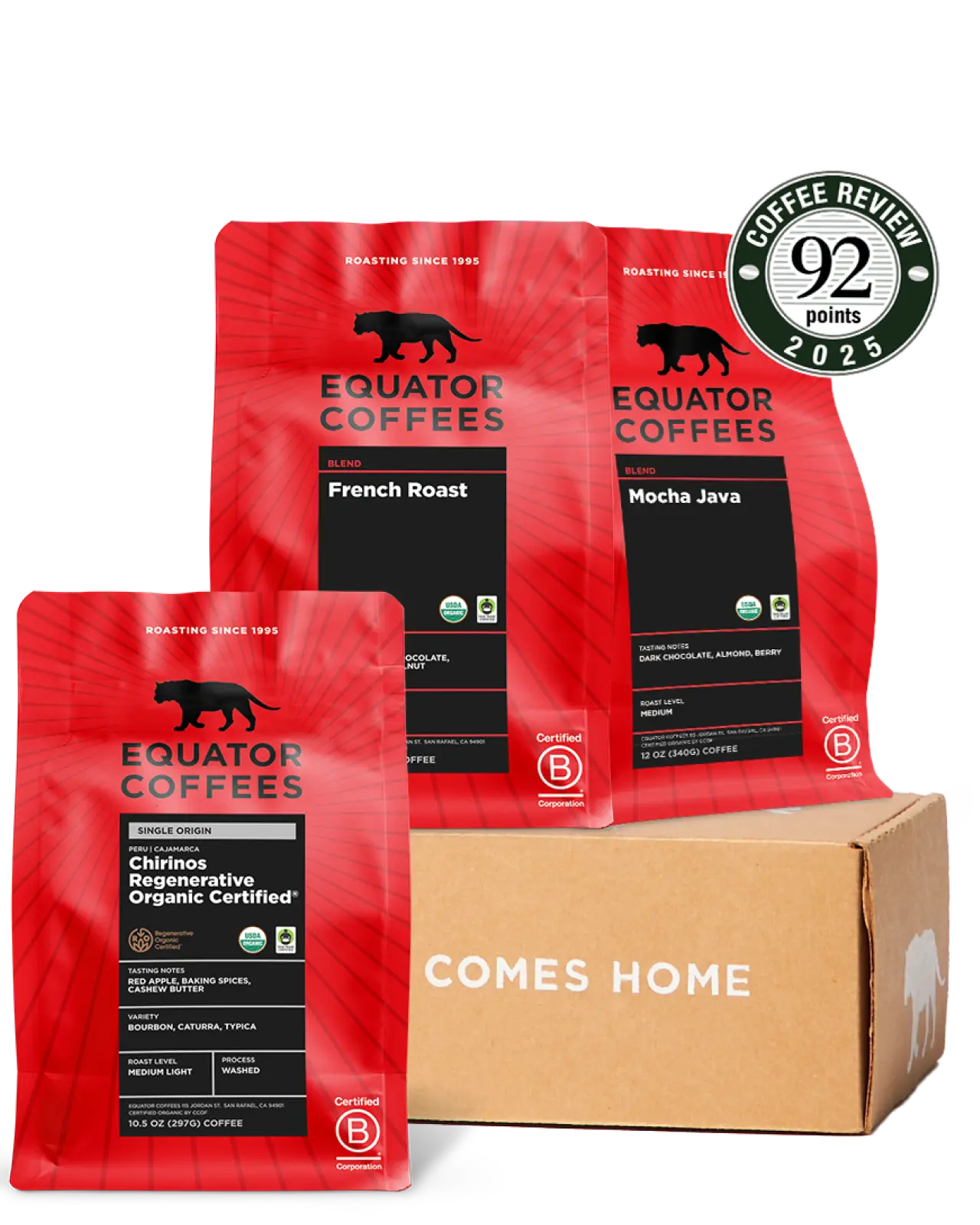 Fair Trade Organic Coffee Set