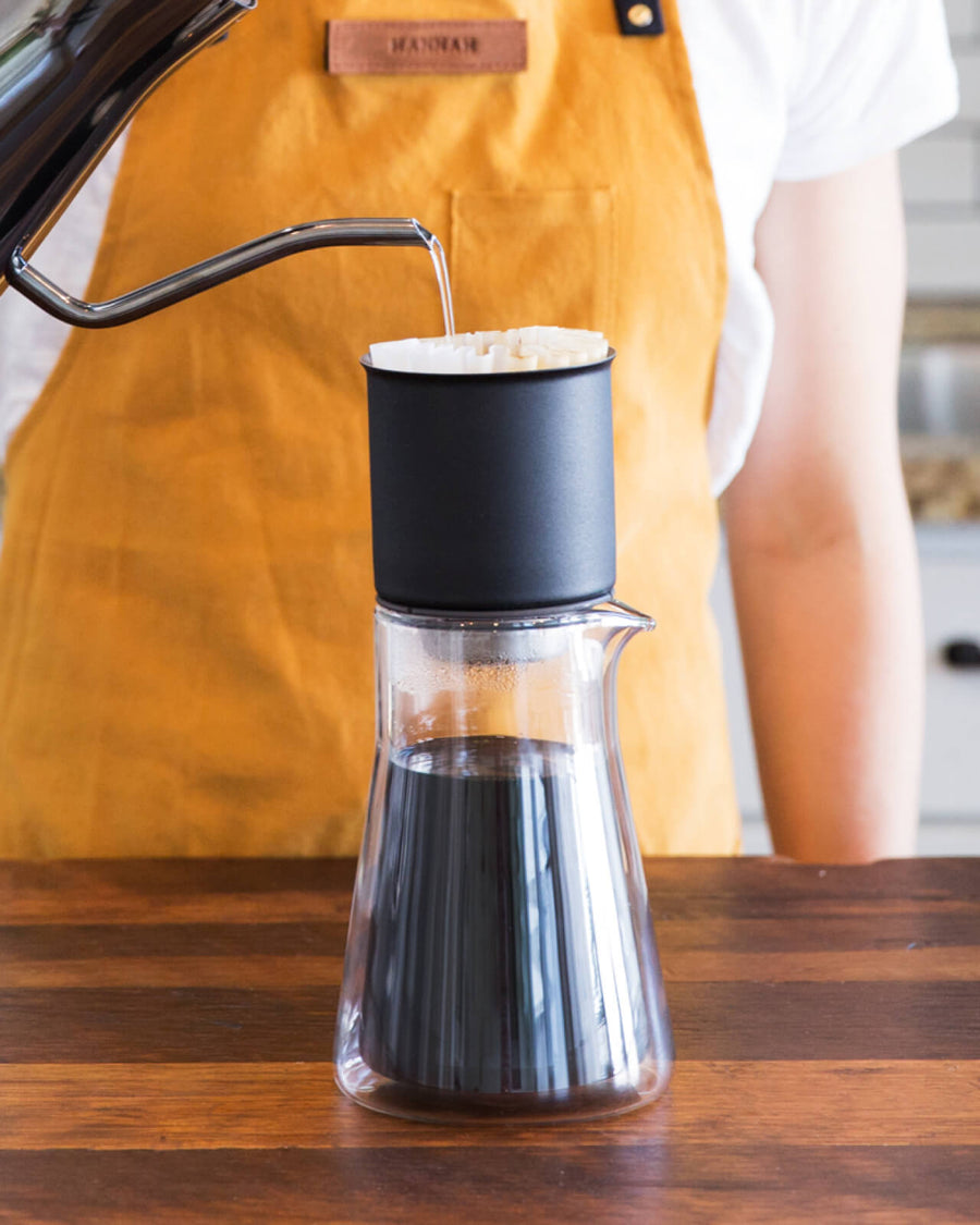 Fellow Stagg Double Wall Carafe | Fellow Coffee Carafe | Brewing with a Fellow Coffee Pitcher and a Black Kettle | Equator Coffees
