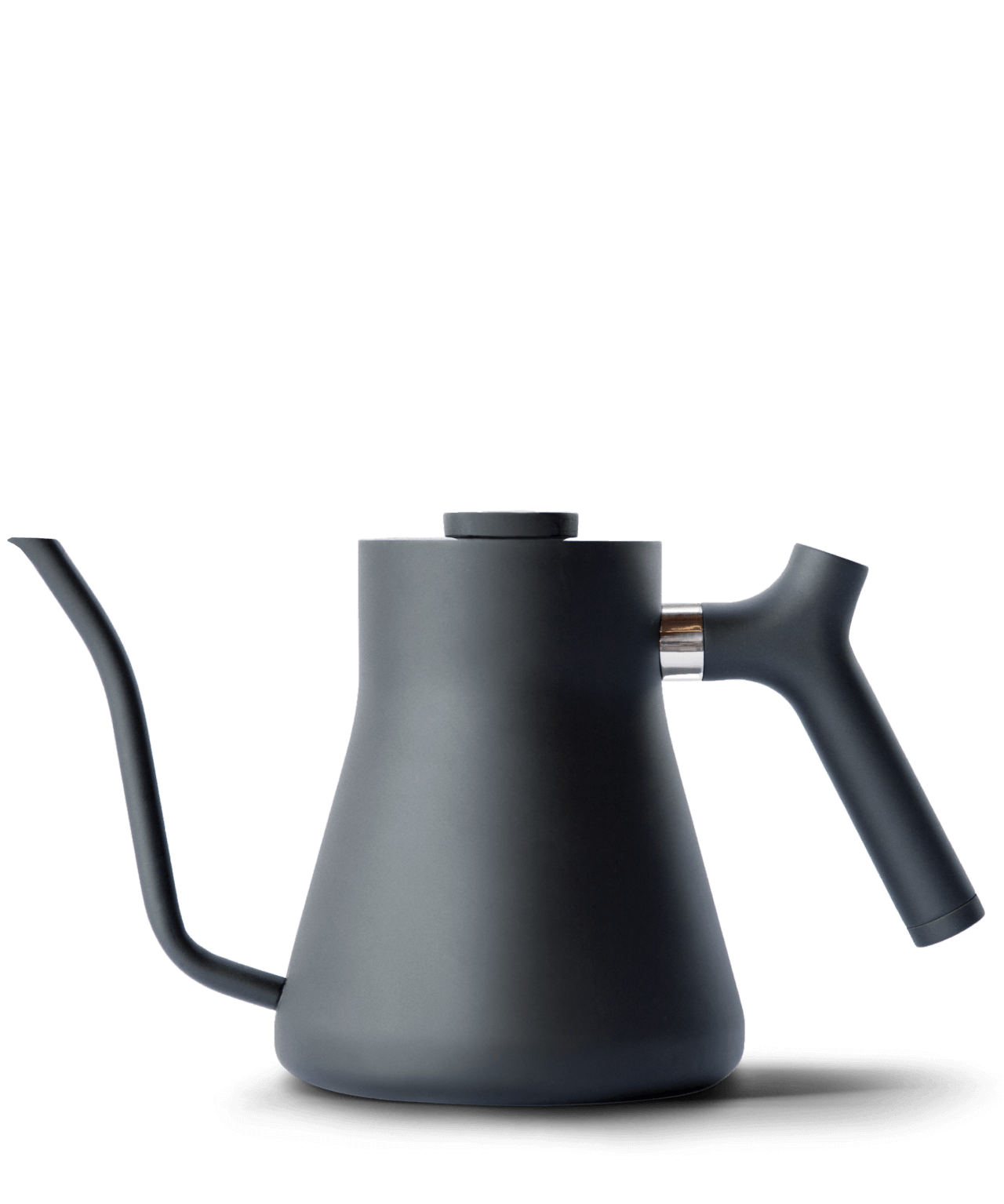 Fellow Stagg Pourover Kettle | Side of Kettle with Handle | Equator Coffees