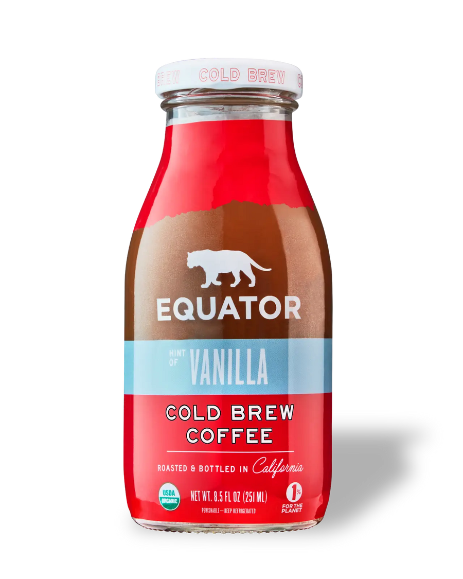 Hint of Vanilla Organic Cold Brew - 8.5oz