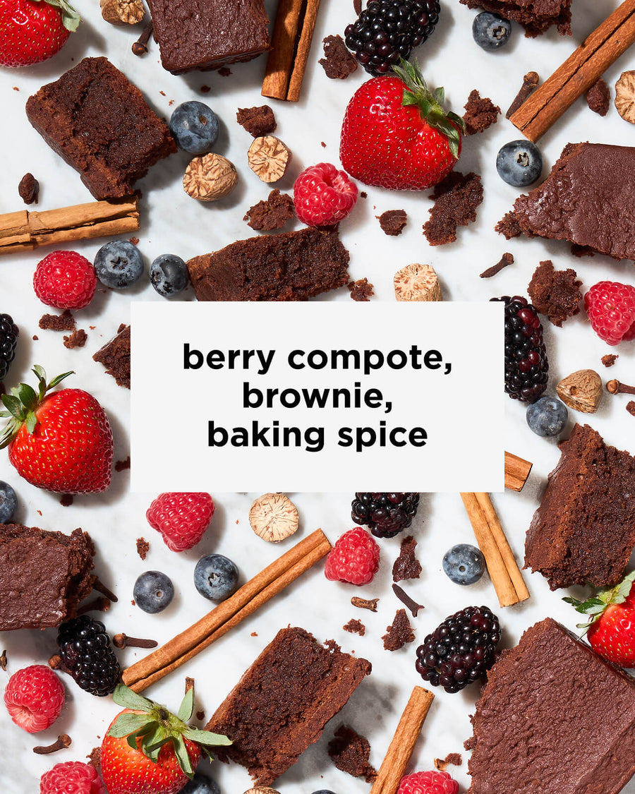 Holiday Blend | Organic Seasonal Blend | Tastes like berry compote, brownie, and baking spice | Equator Coffees