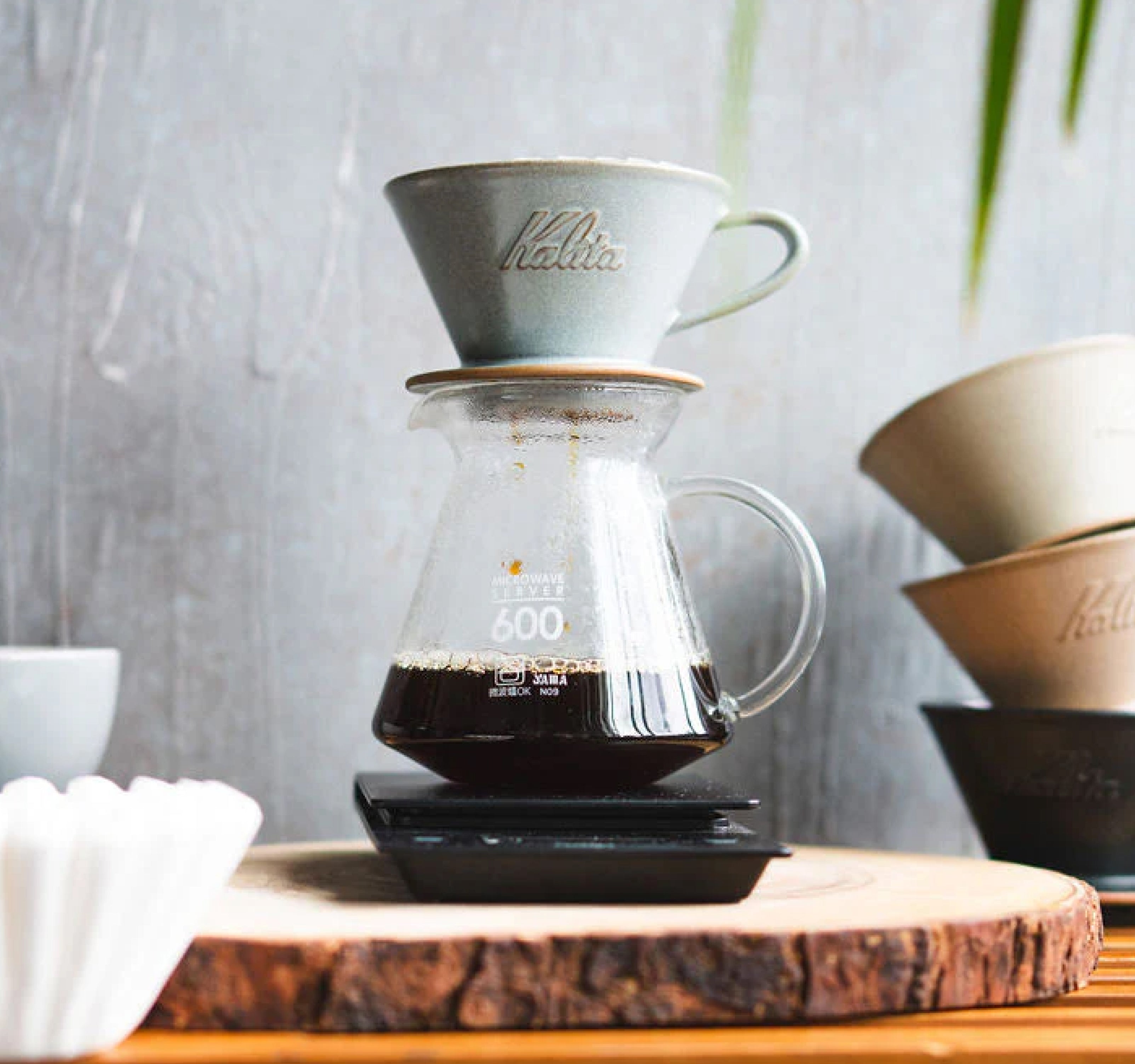ラテ Kalita Wave Dripper 185 | Coffee Pourover | Equator Coffees