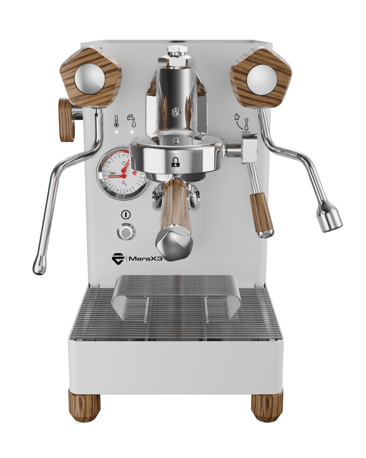 White Lelit MaraX3 espresso machine | Equator Coffees