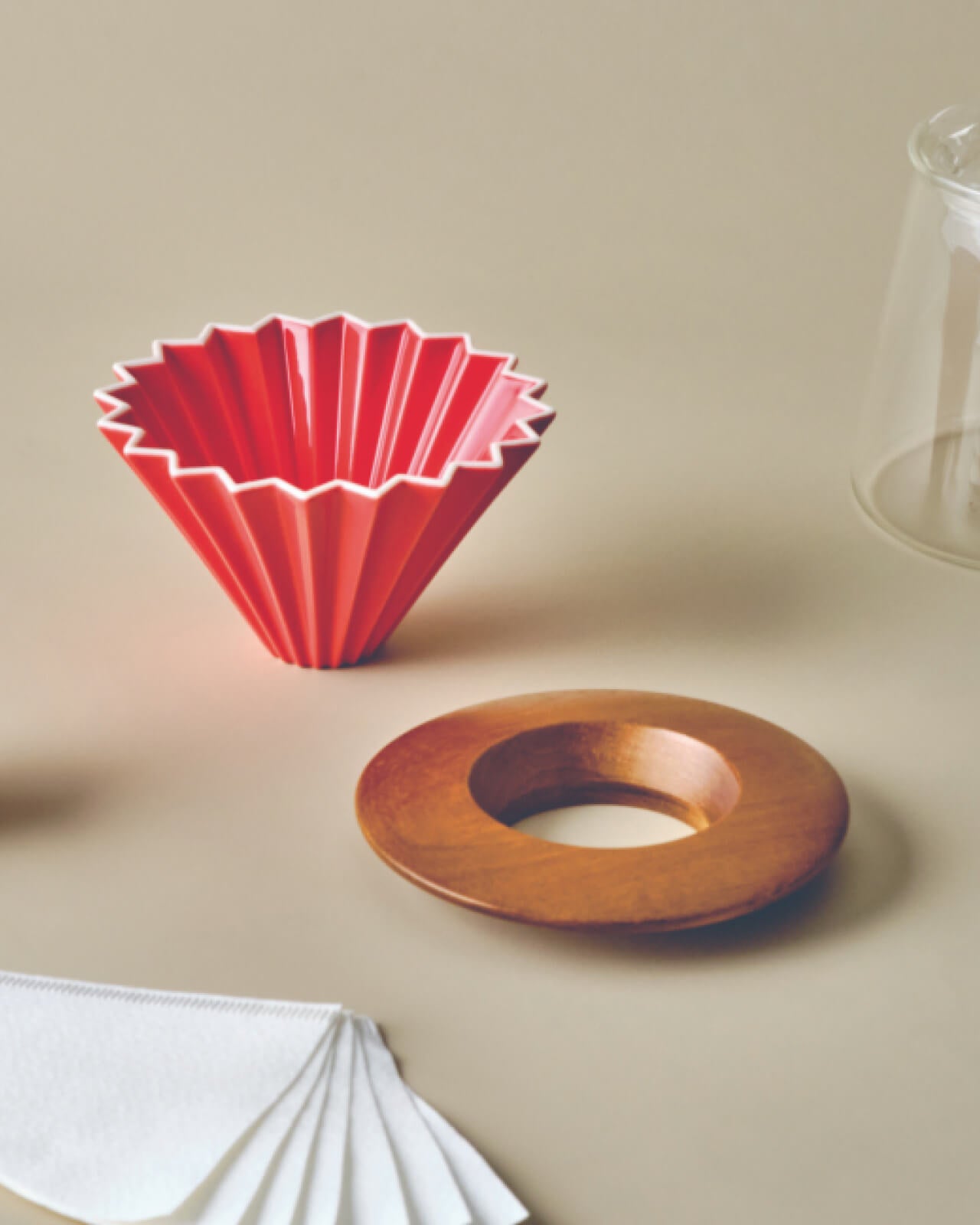 Origami Cooking Set Origami Dripper Set | Medium Size | Equator Coffees