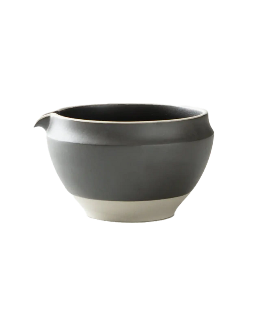 Origami Katakuchi Matcha Bowl | Side of Bowl | Equator Coffees