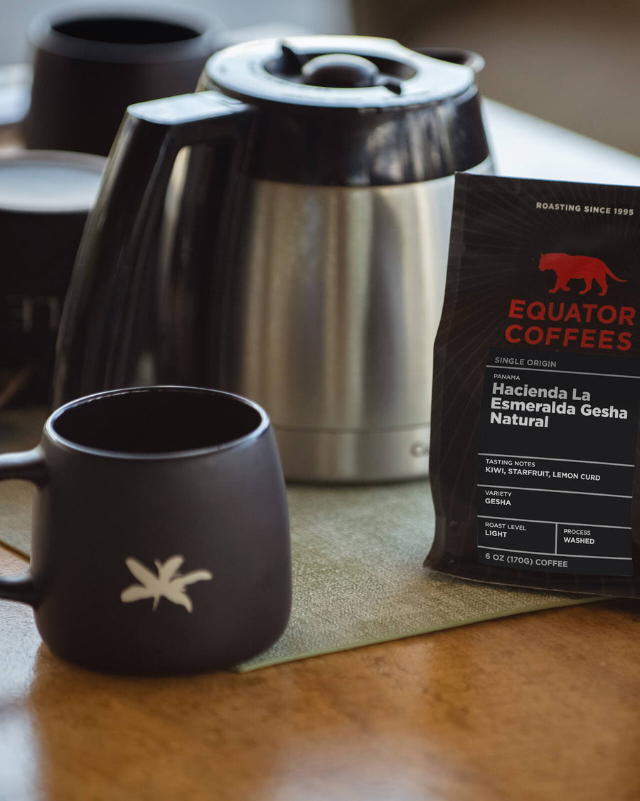 Panama Hacienda La Esmeralda Gesha | Peterson Family | Experiencing Gesha variety coffee at Hacienda La Esmeralda | Equator Coffees