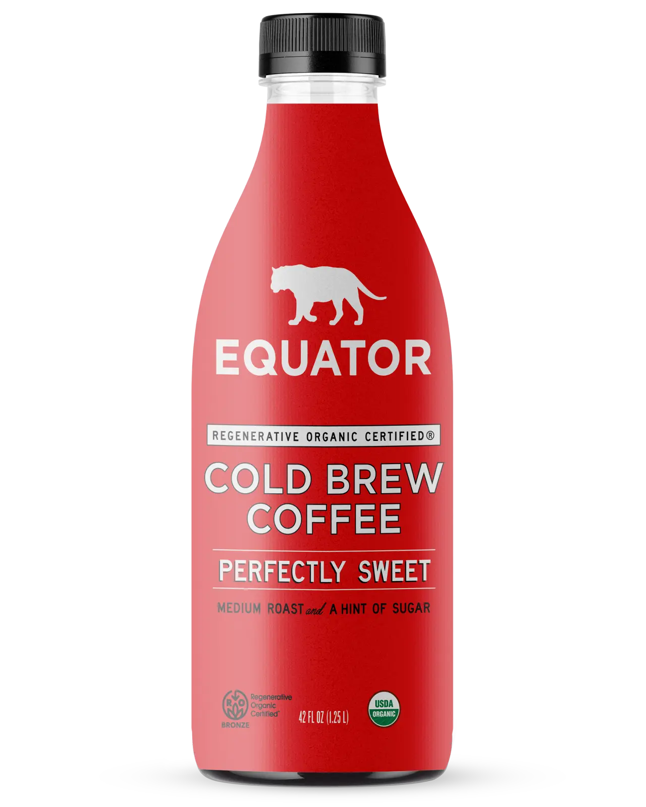 Equator Coffees 42oz Ready-to-Drink Organic Cold Brew line — product image
