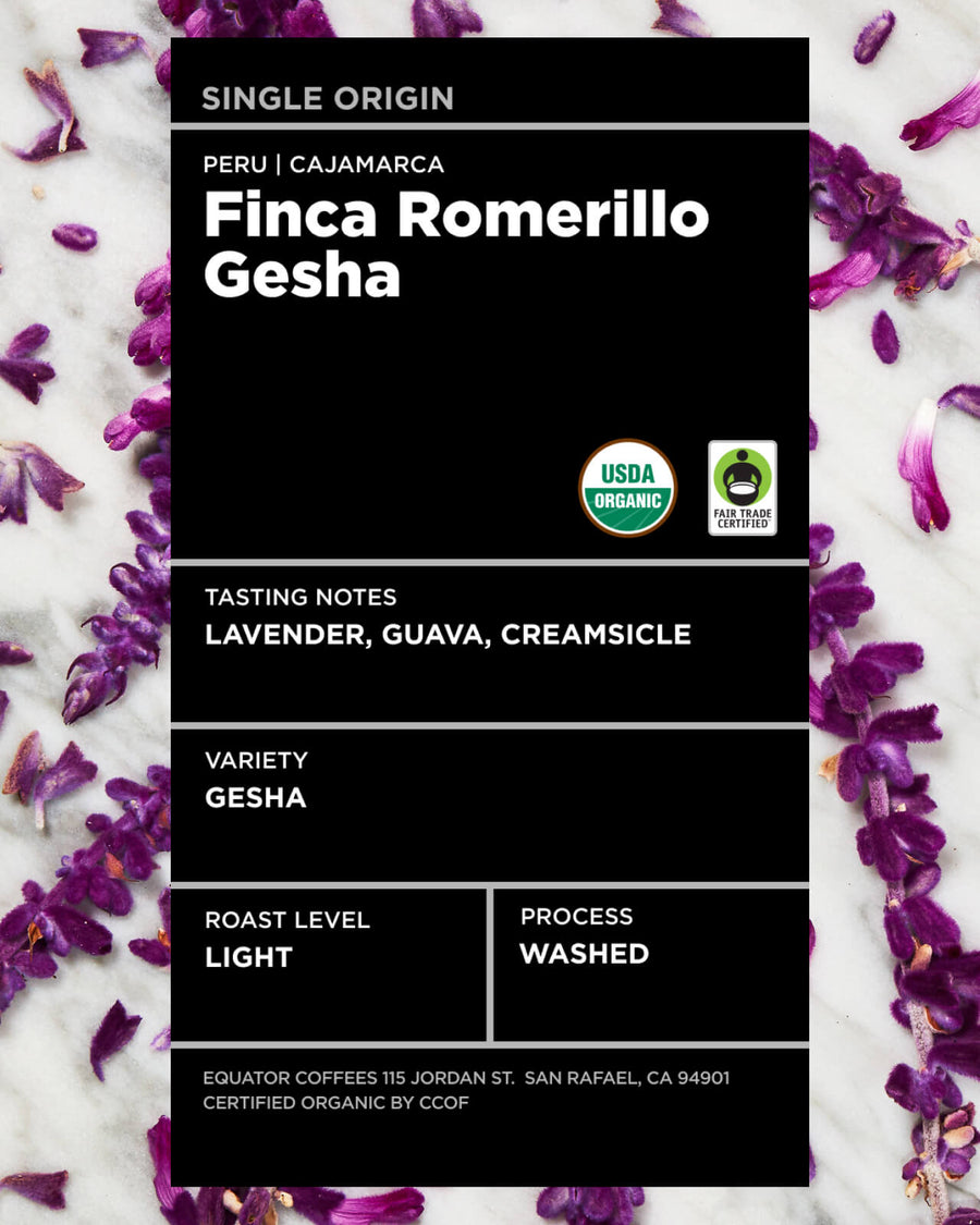 Peru Finca Romerillo Gesha