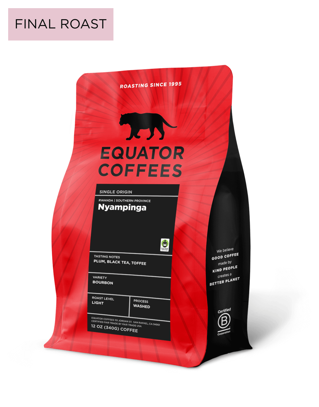 Rwanda Nyampinga WomenProduced Coffee Equator Coffees