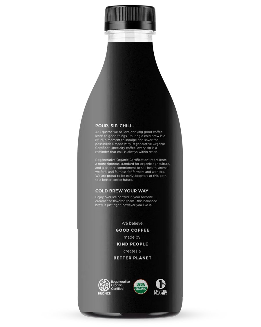 Smooth Black Organic Cold Brew - 42oz