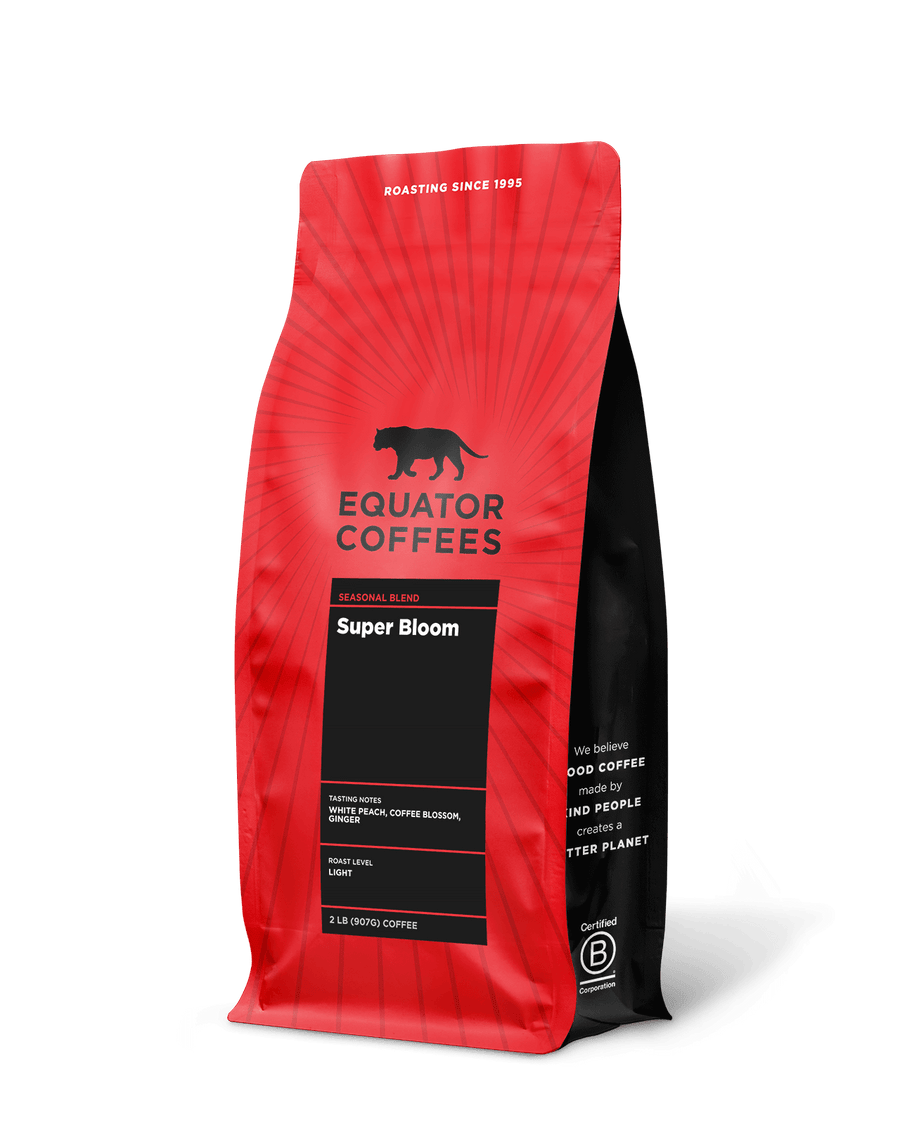 Super Bloom Blend | Springtime Blend | Equator Seasonal Blend | 2lb Bag of Whole Bean Coffee | Equator Coffees