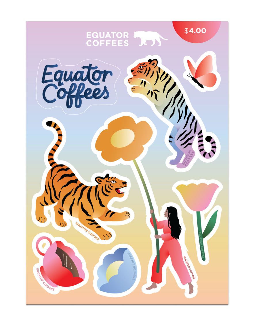 Super Bloom Sticker Sheet