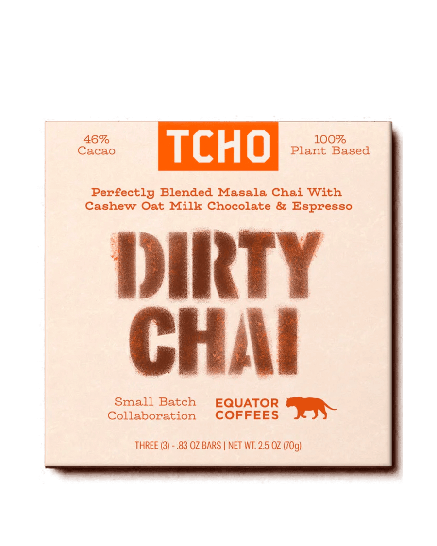 TCHO Holiday Chocolate | TCHO Christmas Chocolate | TCHO Chocolate GIft | TCHO Dirt Chai Chocolate | Coffee Chocolate | Equator Coffees