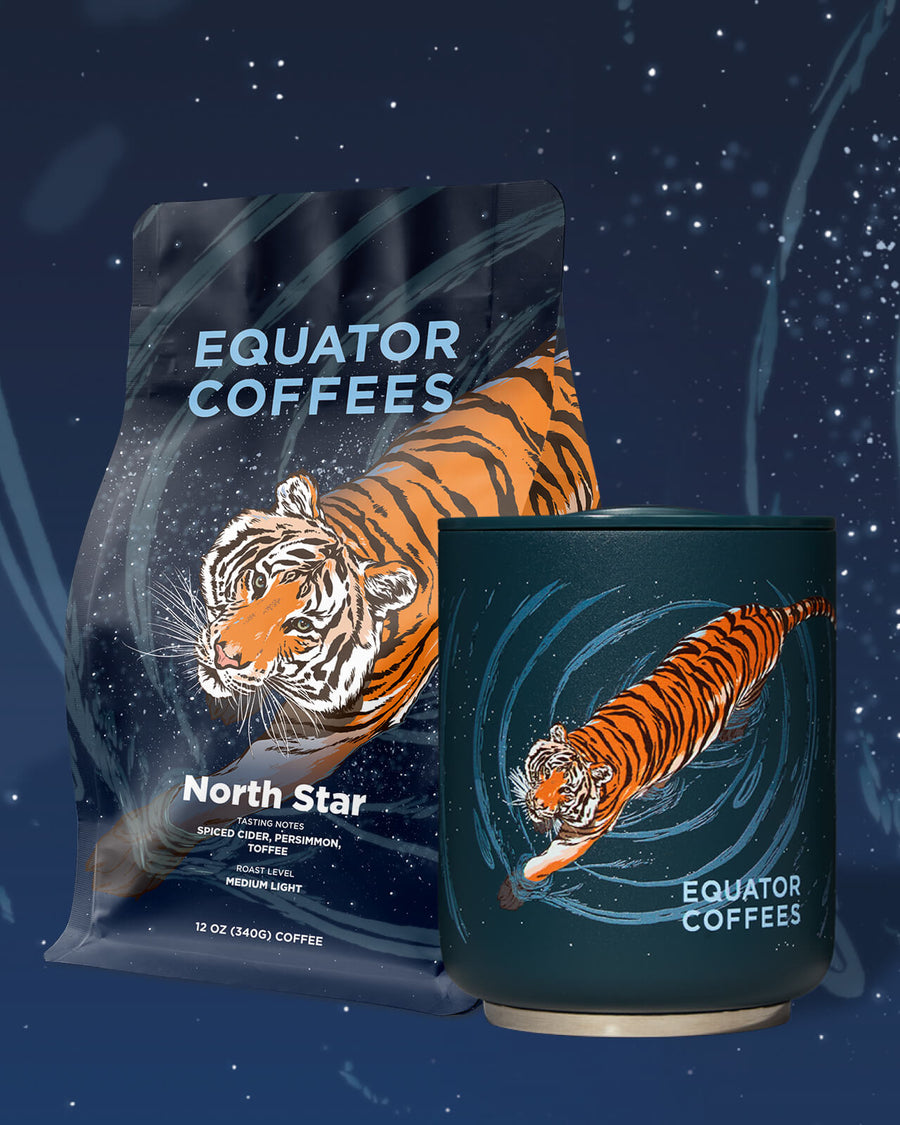 Winter Reflection Coffee Set