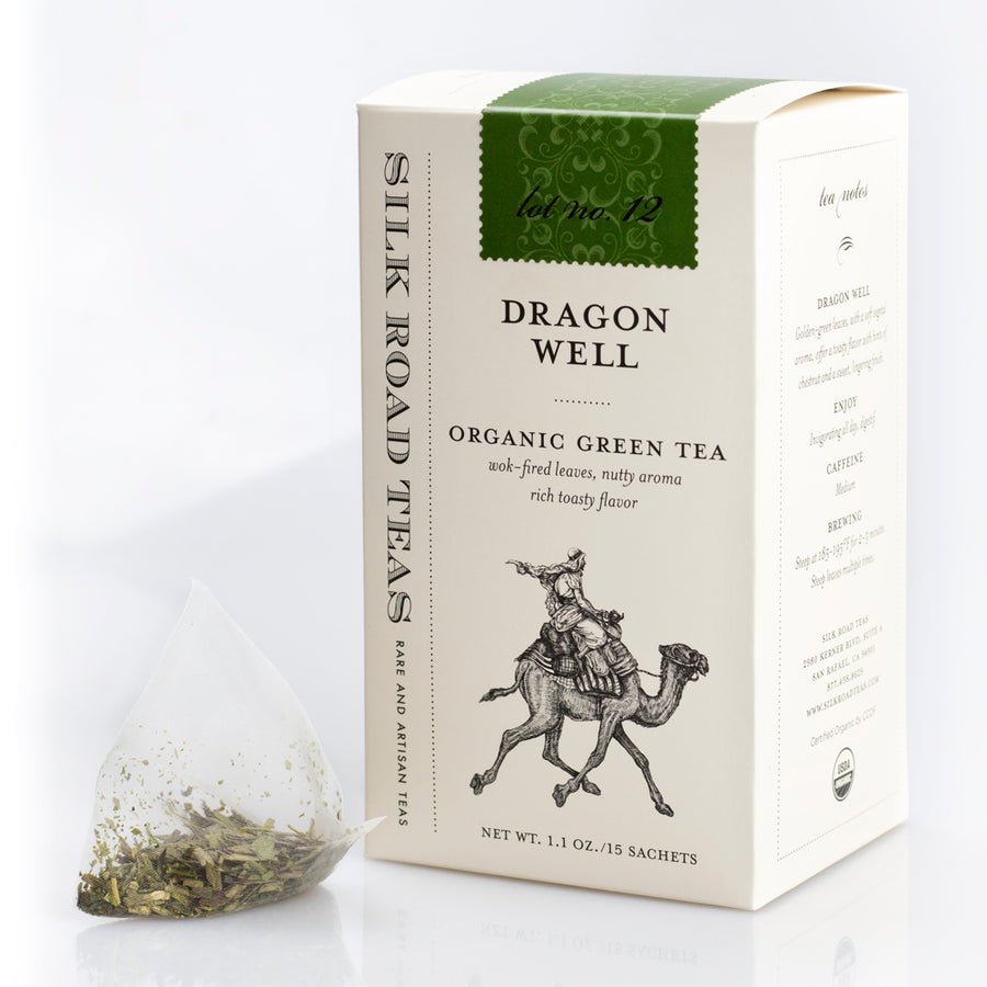 Organic Dragon Well Tea, 15 Sachets