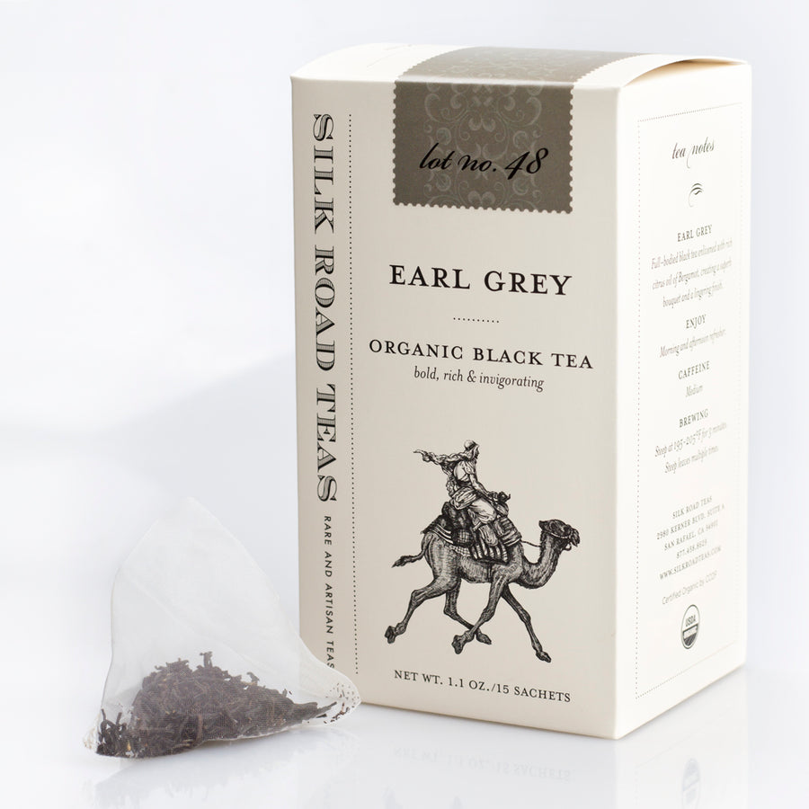 Earl Grey Tea by Silk Road Teas — Organic Black Tea Curated by Equator Coffees