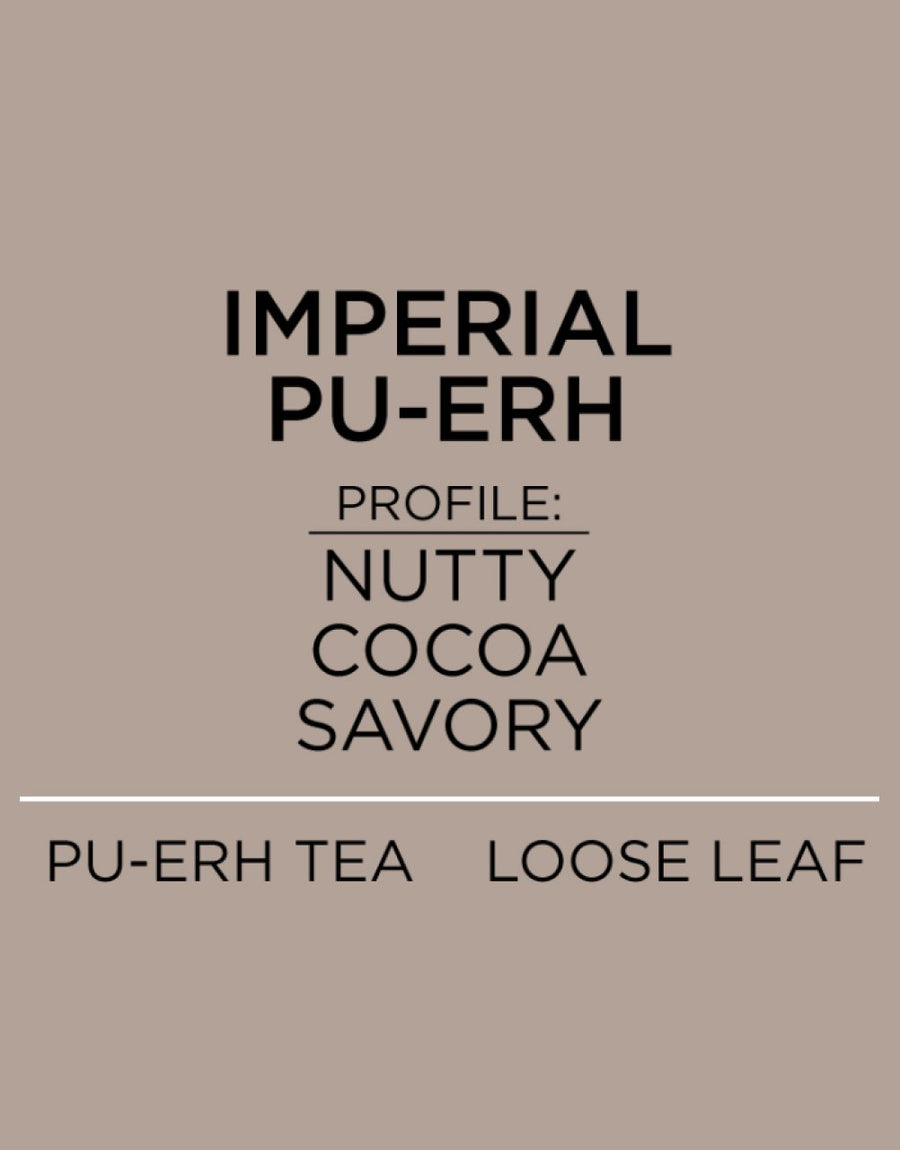 Imperial Leaf Pu-erh Loose Leaf Tea, 1lb