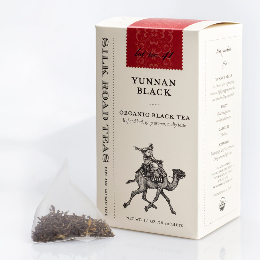 Organic Yunnan Black Tea, 15 Sachets