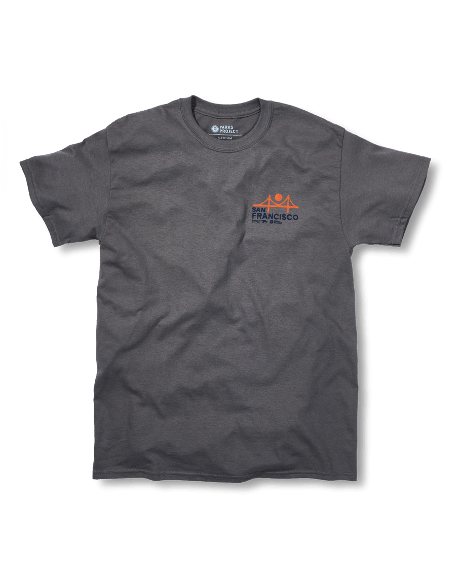 Equator x Parks Project Tee - Charcoal - Equator Coffees